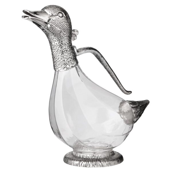 EDZARD dekanter carafe Daisy, posrebrenim elementi