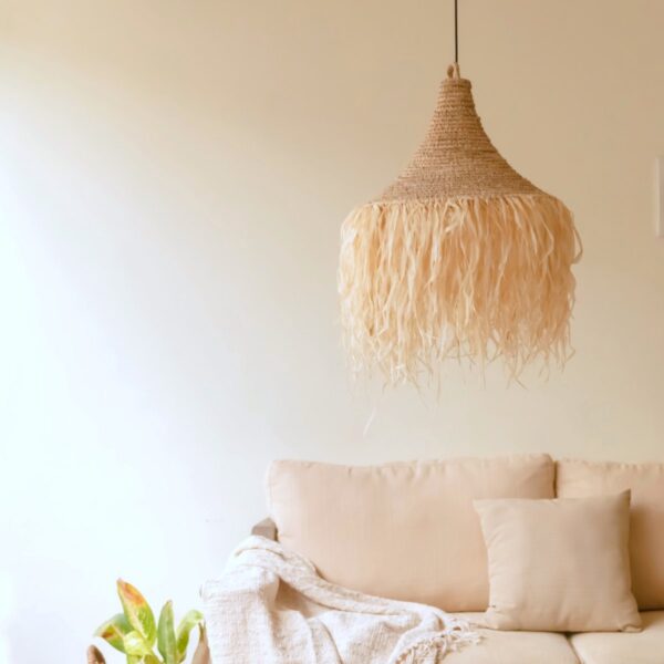Raffia Lamp | Lampshade RUMBAI