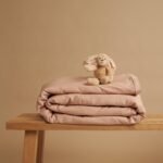 Dječja TENCEL™ Twill navlaka za poplun – peach🍑