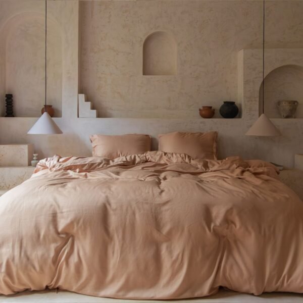 TENCEL™ Twill navlaka za poplun – peach 🍑