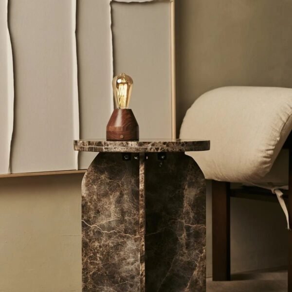 Zavi bežična LED stolna svjetiljka od oraha – punjiva, do 100 sati rada