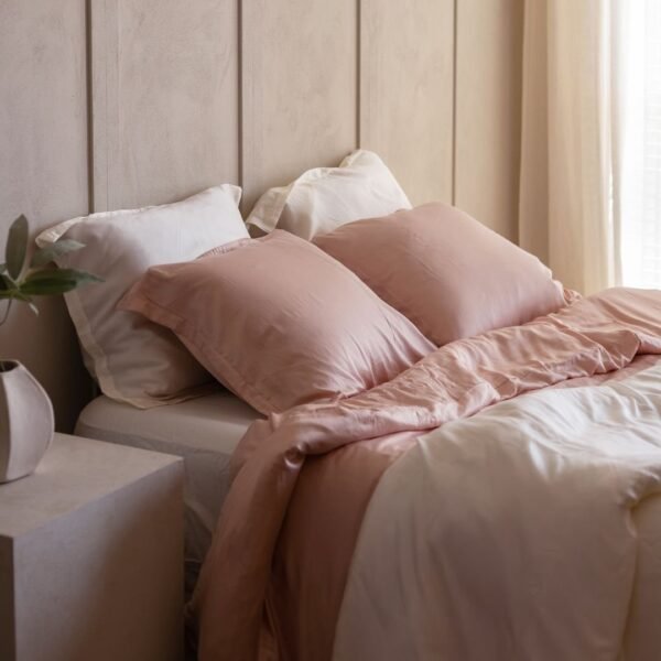 Eco Bambus navlaka za poplun Powder Peach