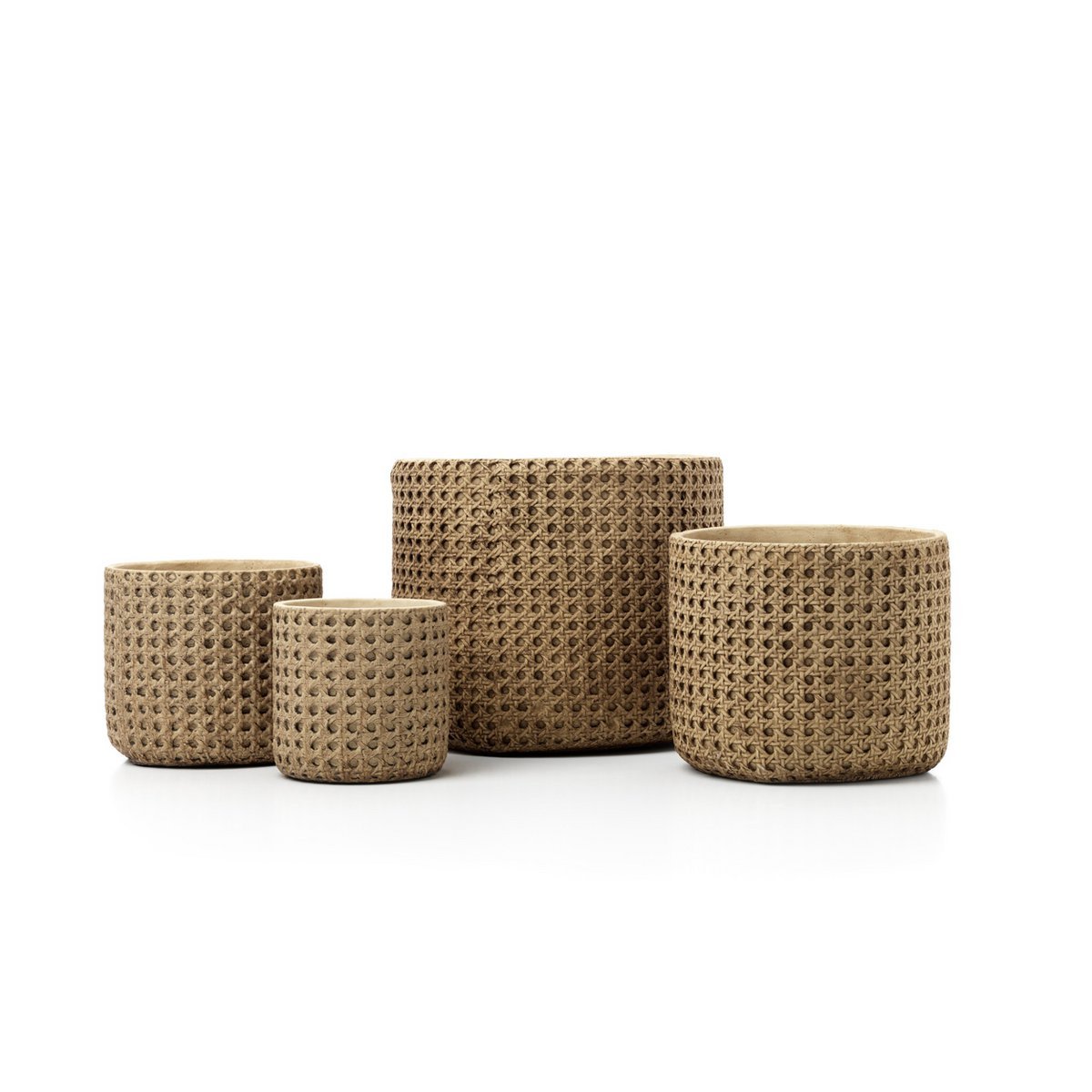 The RattanRock Planter - Natural - XL - Slika 4