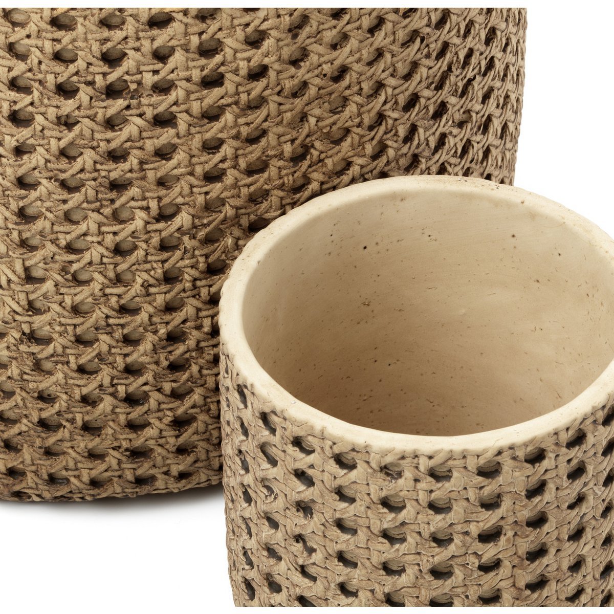 The RattanRock Planter - Natural - XL - Slika 2