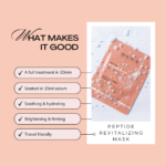 Peptide Revitalizing Mask