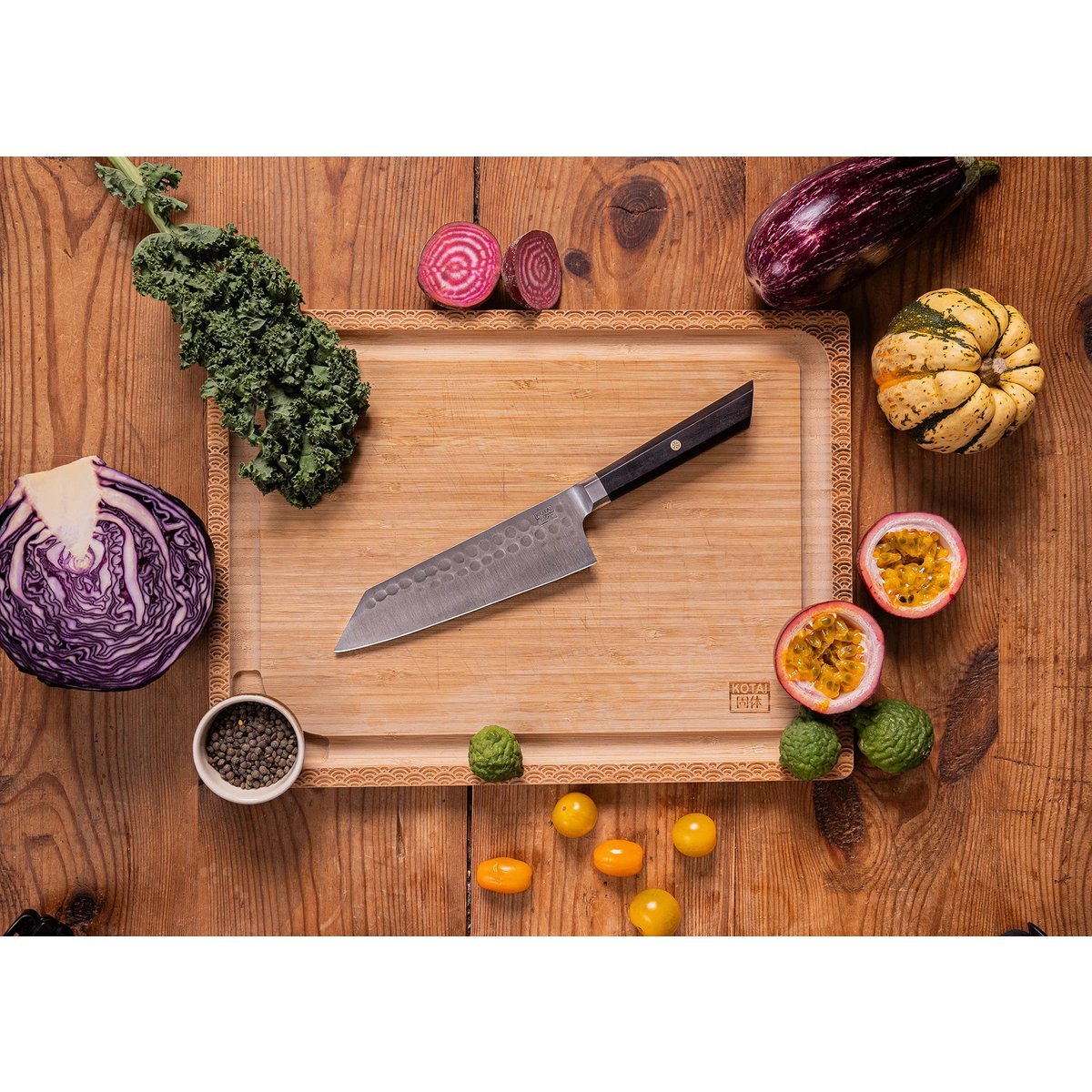 Set of knives - The Bunka Starter Set: 2 knives (Bunka Paring knife 90mm + Bunka Santoku 170mm) - Slika 4