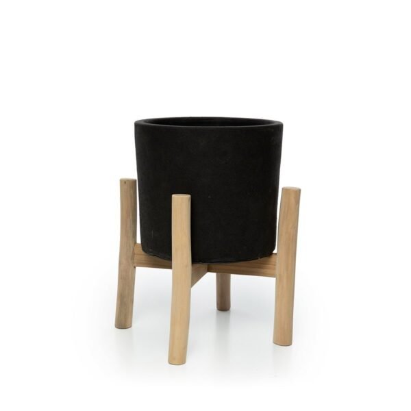 The Charcoal Low - Black Natural - S