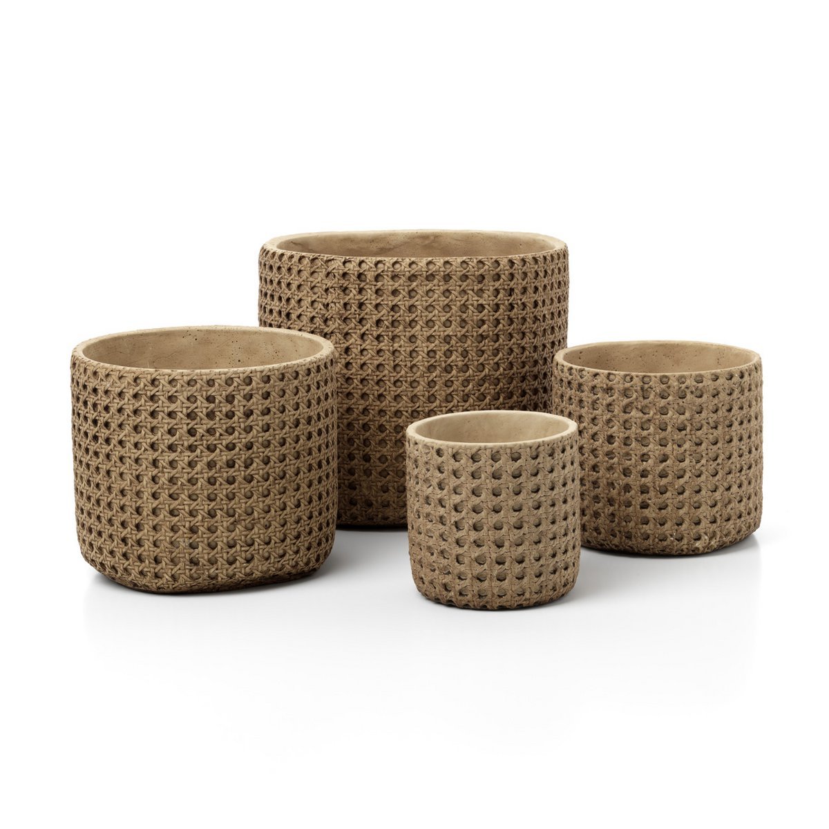 The RattanRock Planter - Natural - XL - Slika 3