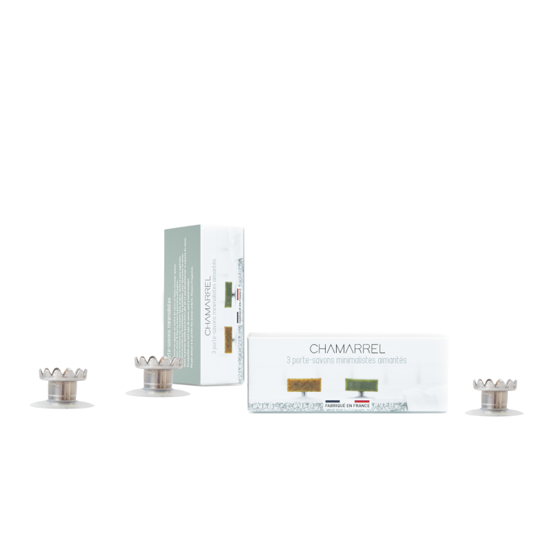 Magnetski minimalistički držači za sapun (set 3 kom)