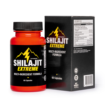 Shilajit Extreme – prirodna podrška energiji, snazi i vitalnosti