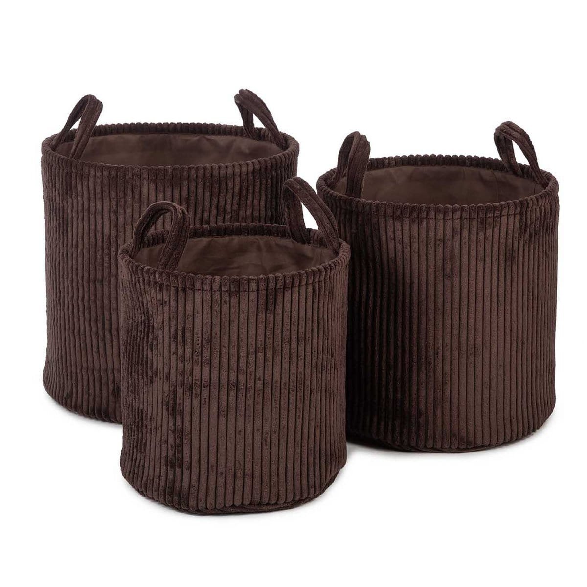 Ebby, basket brown set of 3