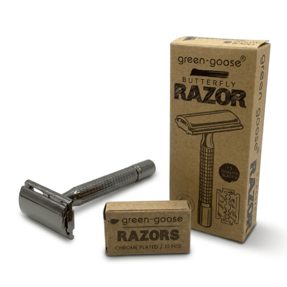 green-goose Classic Shaving Set - Black