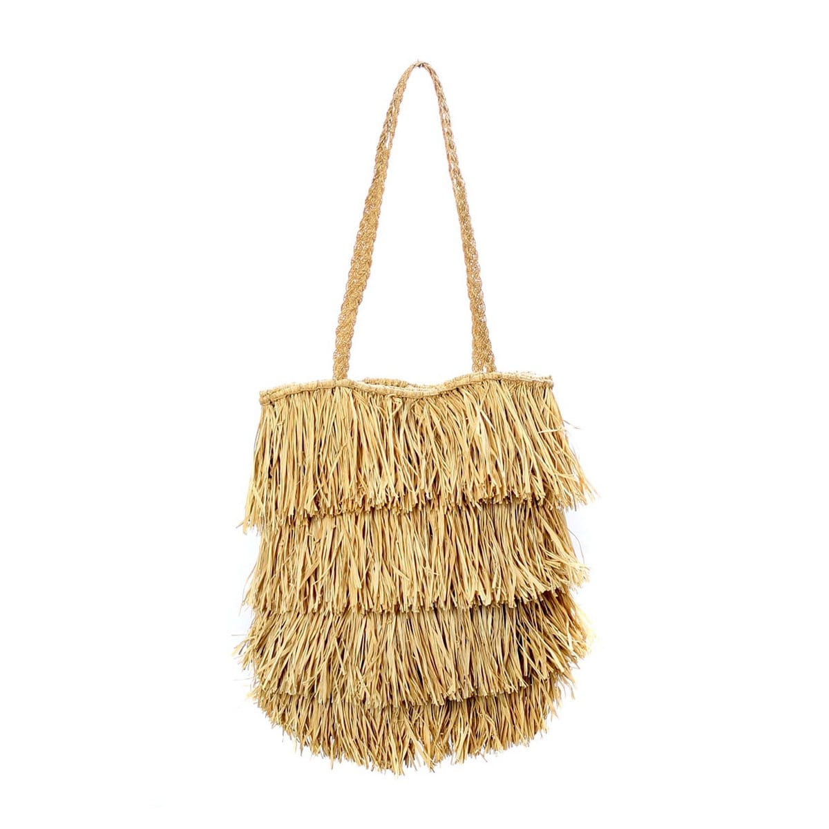 The Raffia Bahamas Tote - Natural
