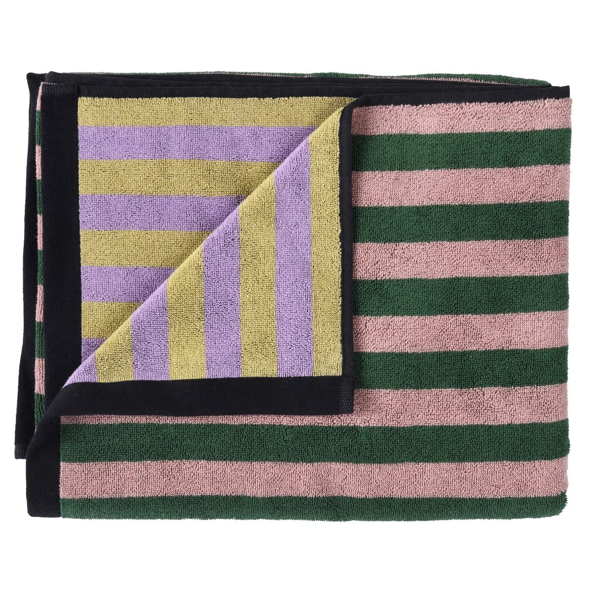 Maxi bath towel Charly Basilic 100 x 160