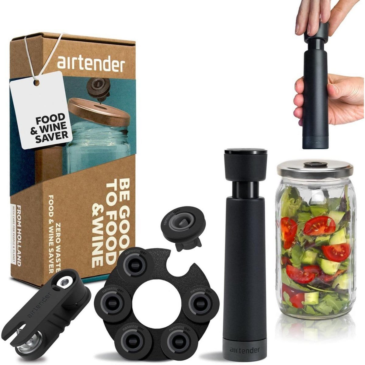 Airtender food & wine gift box