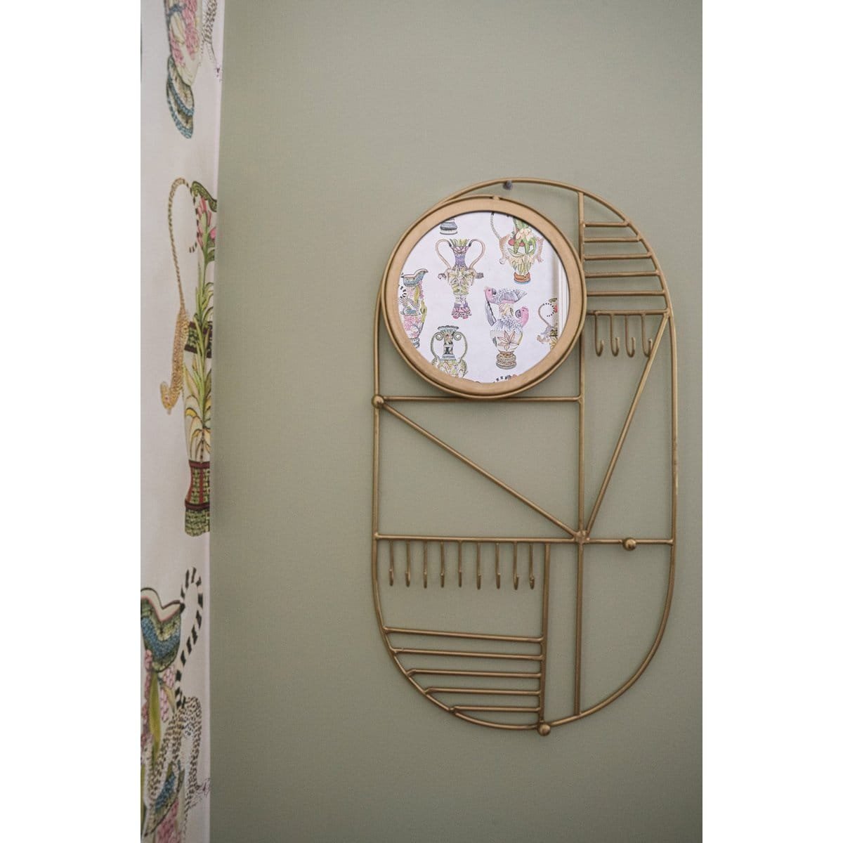 The Do I Look Pretty Wall Hanger - Brass - Slika 2
