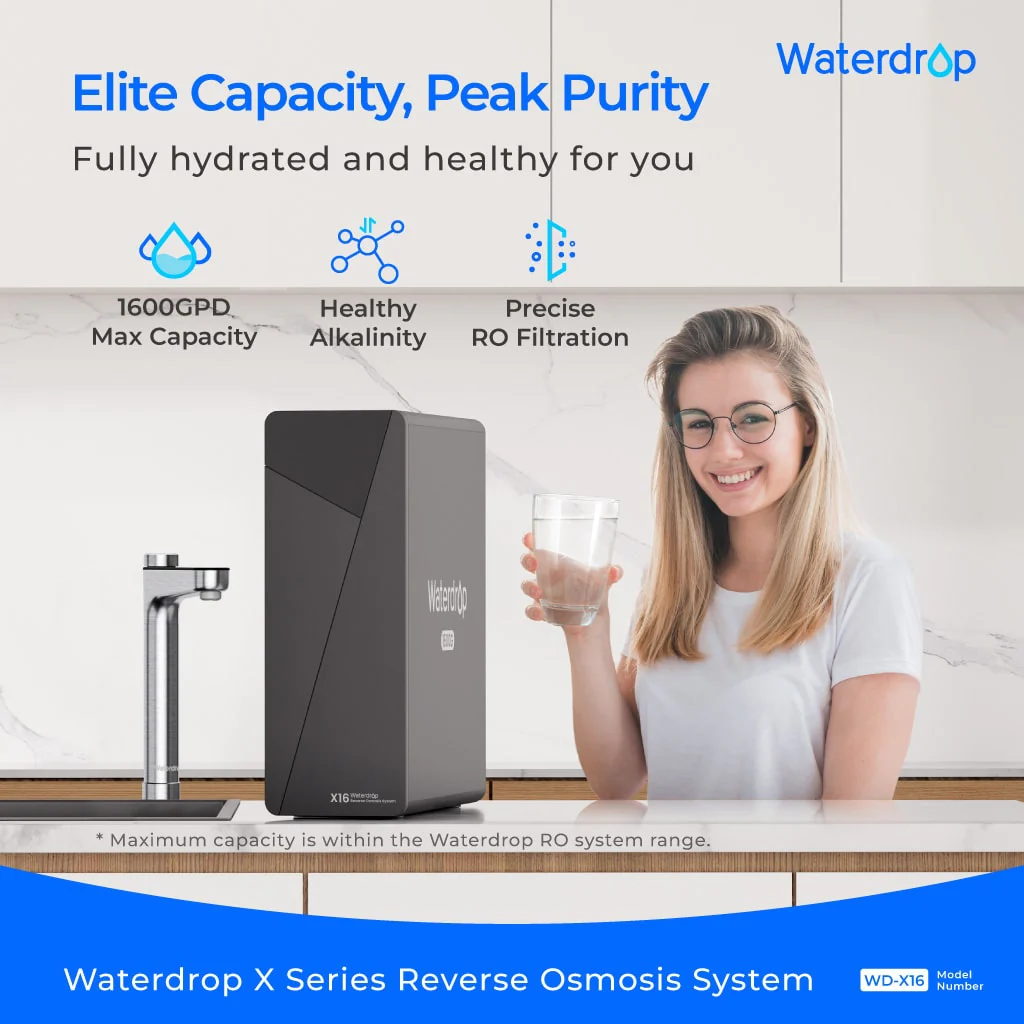 Waterdrop X16 podsudoper sustav reverzne osmoze s slavinom od četkanog nikla - Slika 9