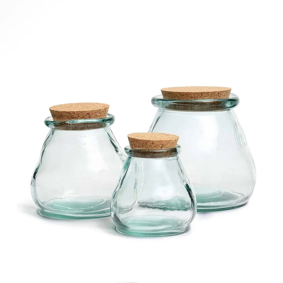 The Belly Glass Pot - Blue - M - Slika 5