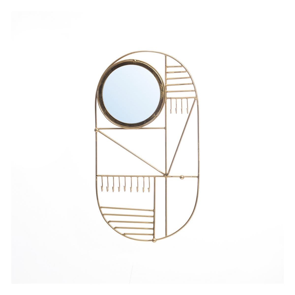 The Do I Look Pretty Wall Hanger - Brass