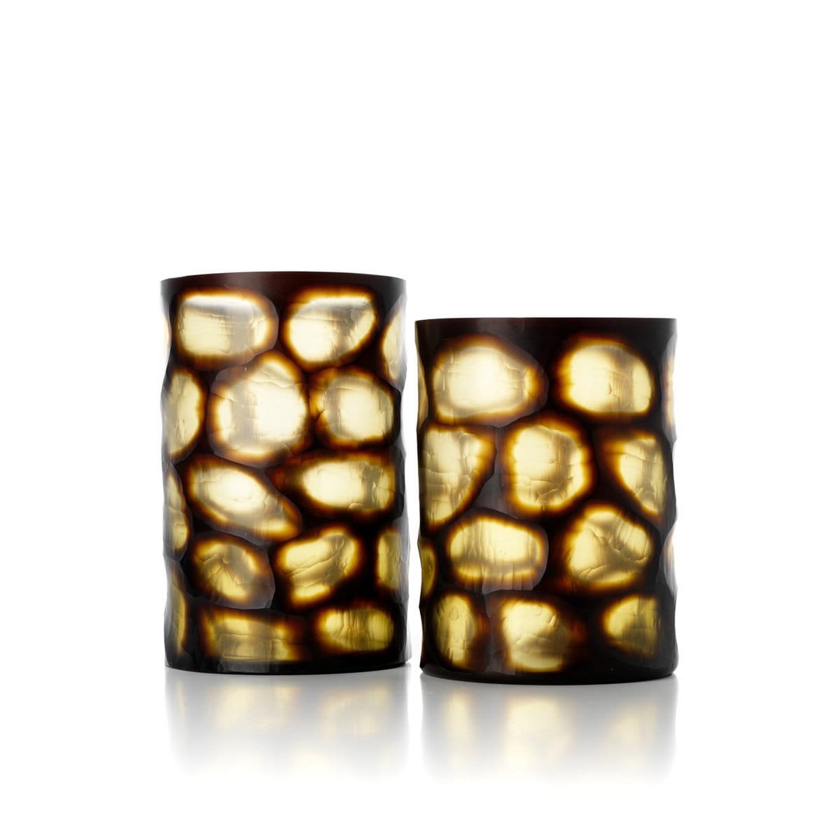 The Vague Dorée Vase - Honey - L - Slika 3